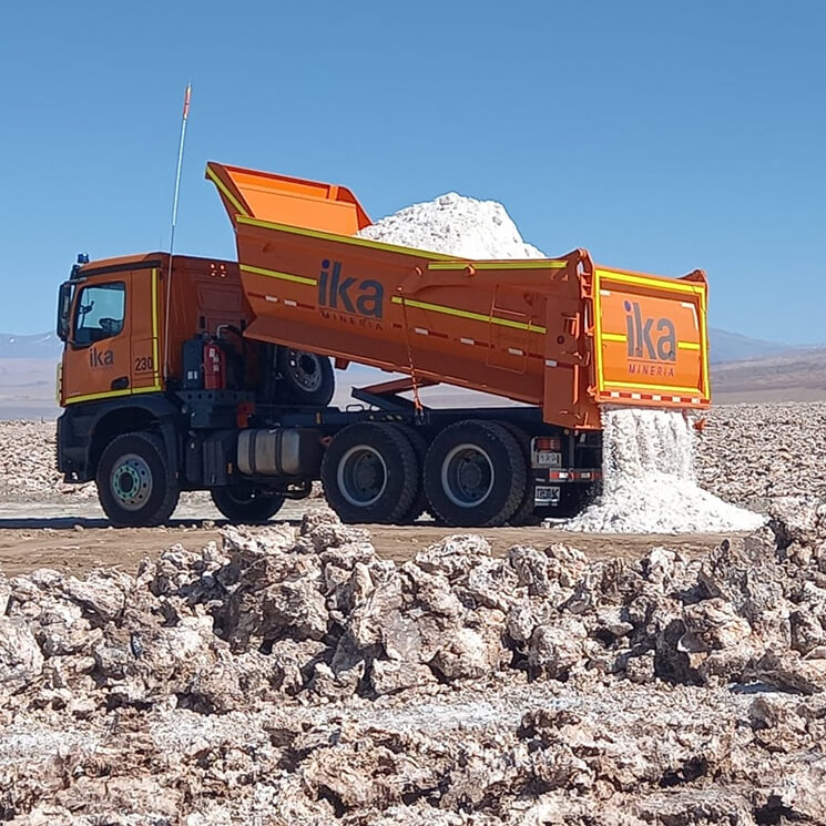 Salar Cosecha de Sales