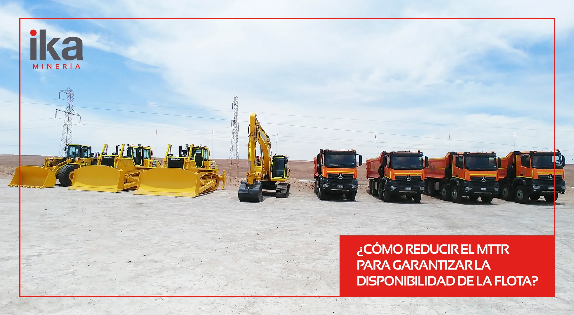 En IKA fusionamos reportería, registros de mantenimiento e inventario para decisiones informadas.